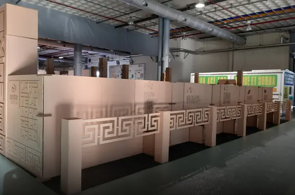 Celosías caladas fabricado por Cordrac Laser