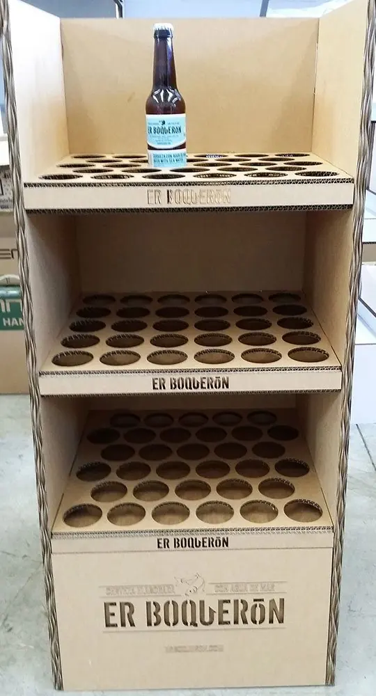 Expositores fabricado por Cordrac Laser