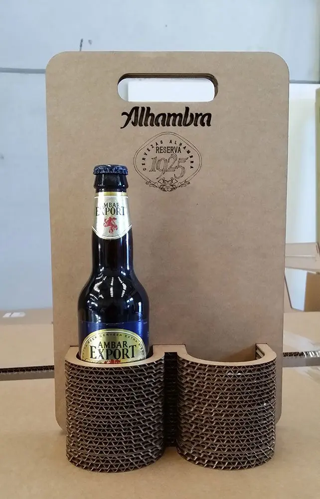 Packaging fabricado por Cordrac Laser