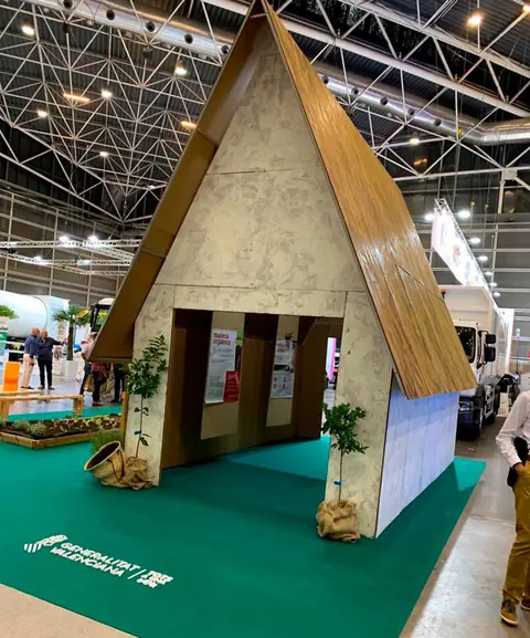Stands de feria fabricado por Cordrac Laser